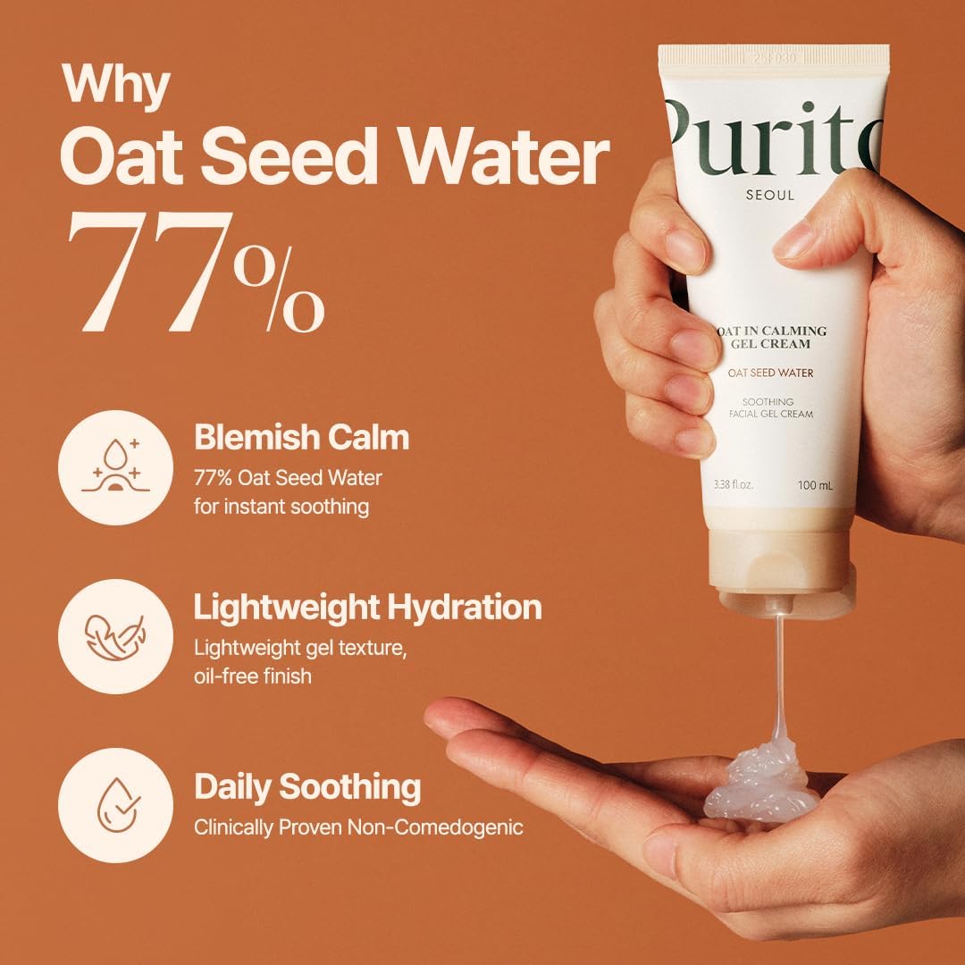 Purito Seoul Vegan Oat In Calming Gel Cream 100 ml