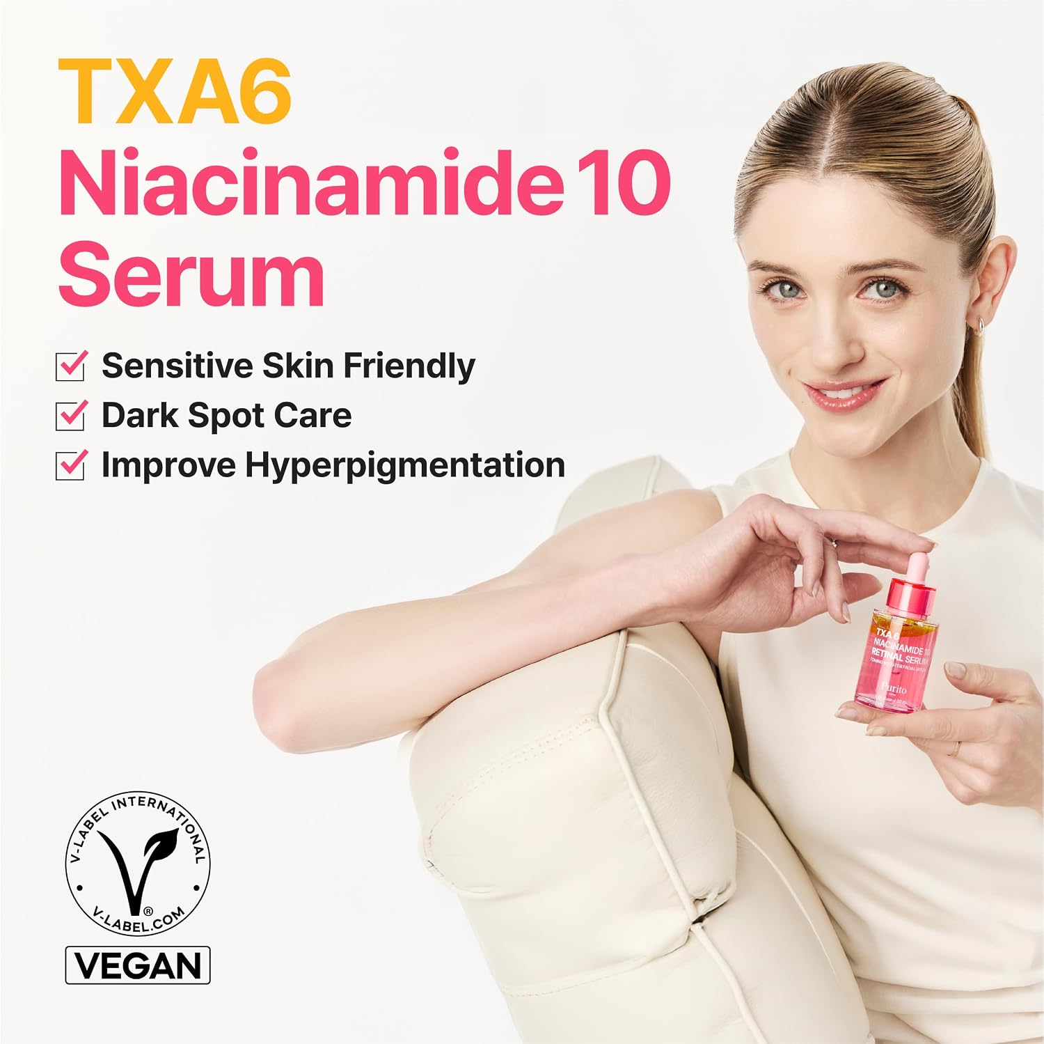 Purito Seoul Vegan TXA 6 Niacinamide 10 Serum 30ML 3973