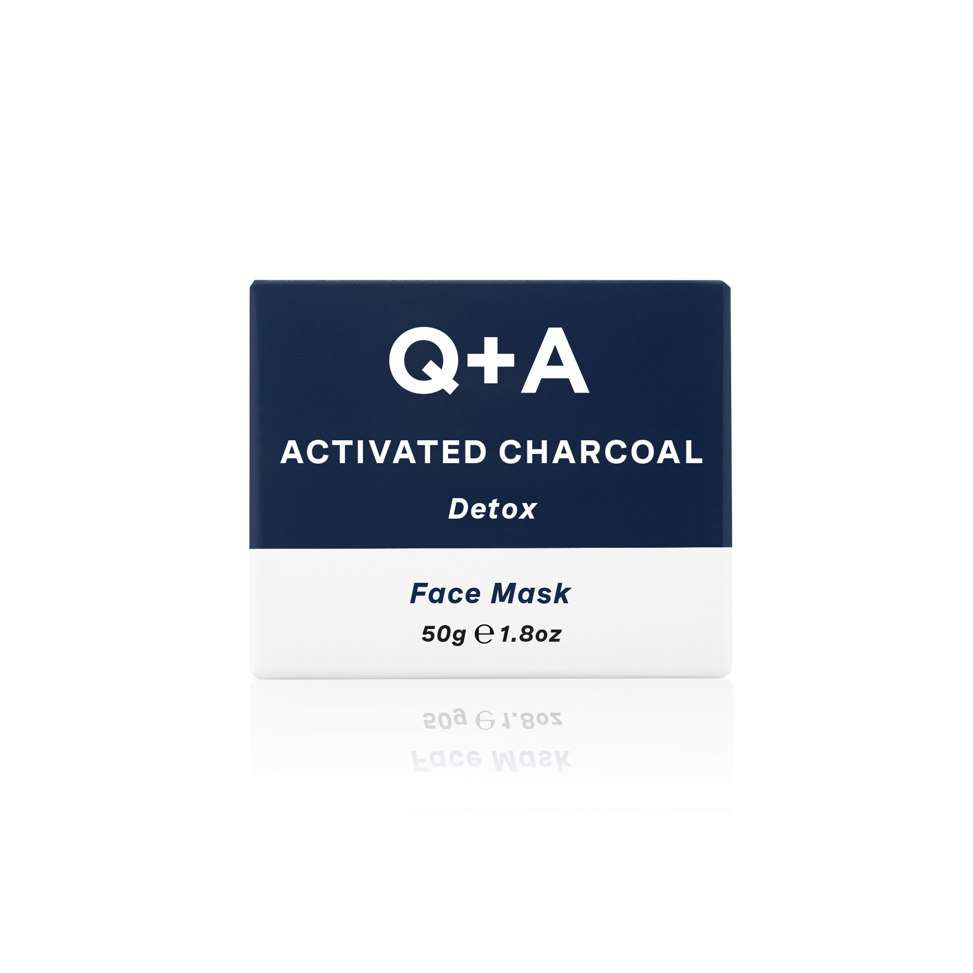 Q+A Activated Charcoal Detox Face Mask 50g