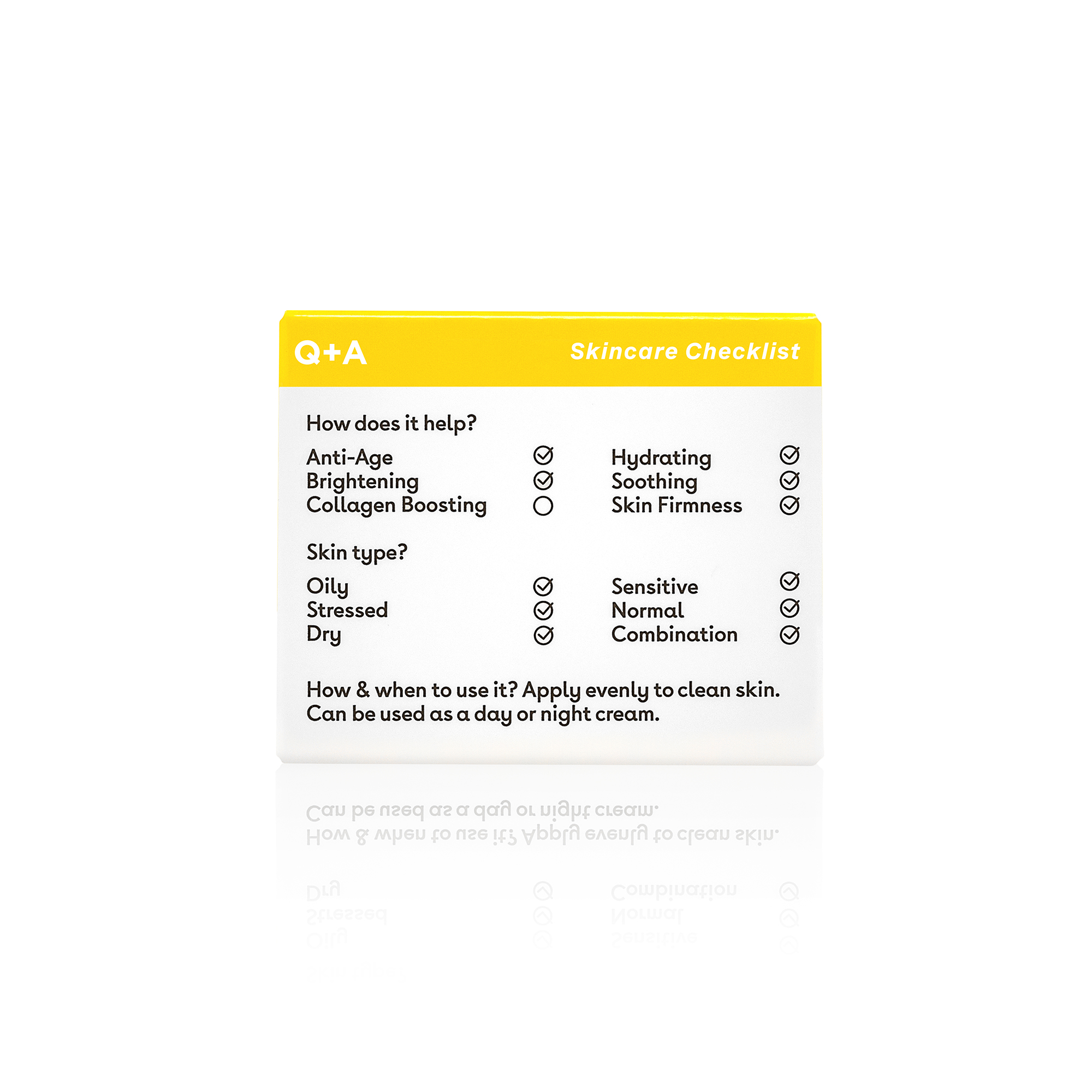 Q+A Ceramide Barrier Defense Face Cream 50g