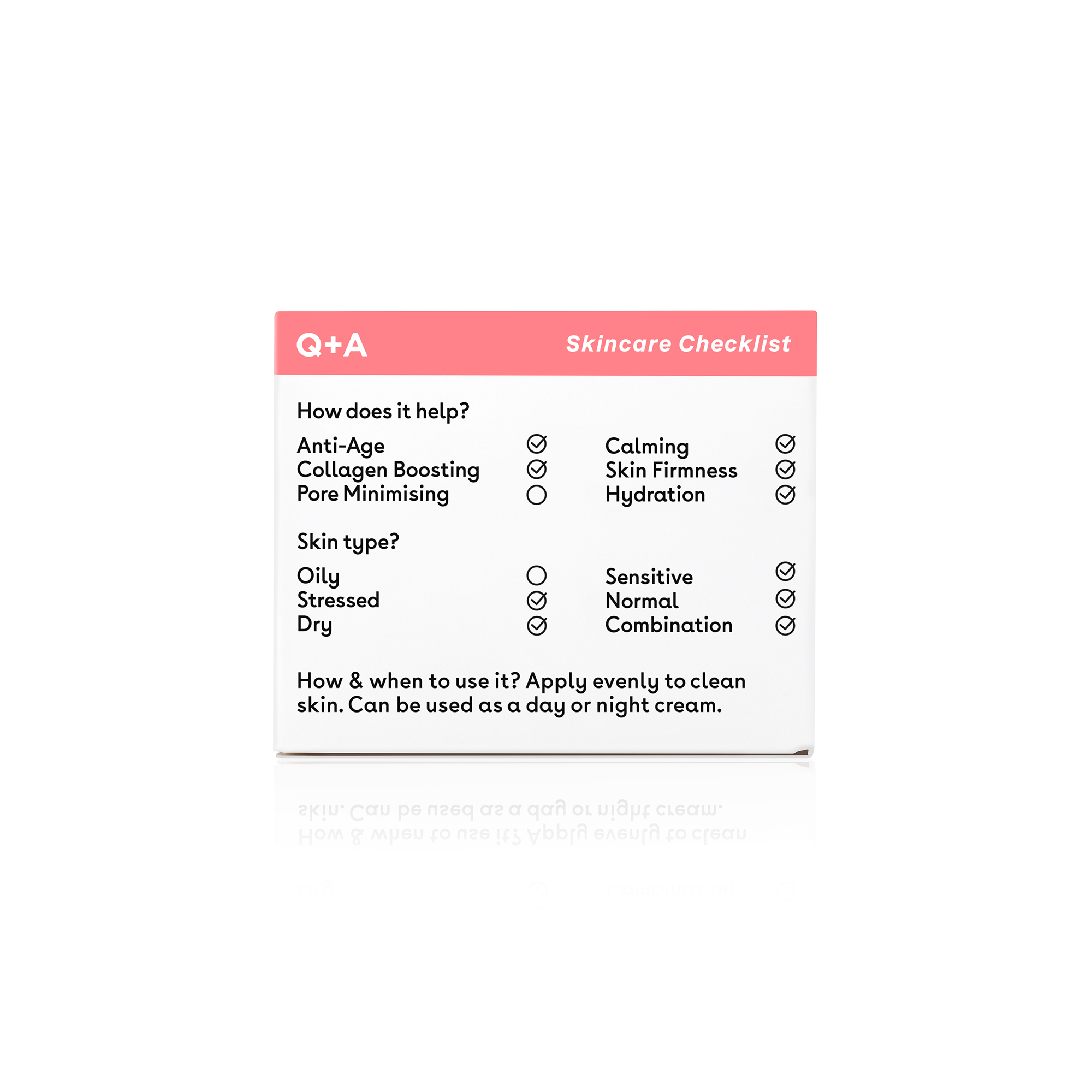 Q+A Collagen Anti-Age Face Cream 50g
