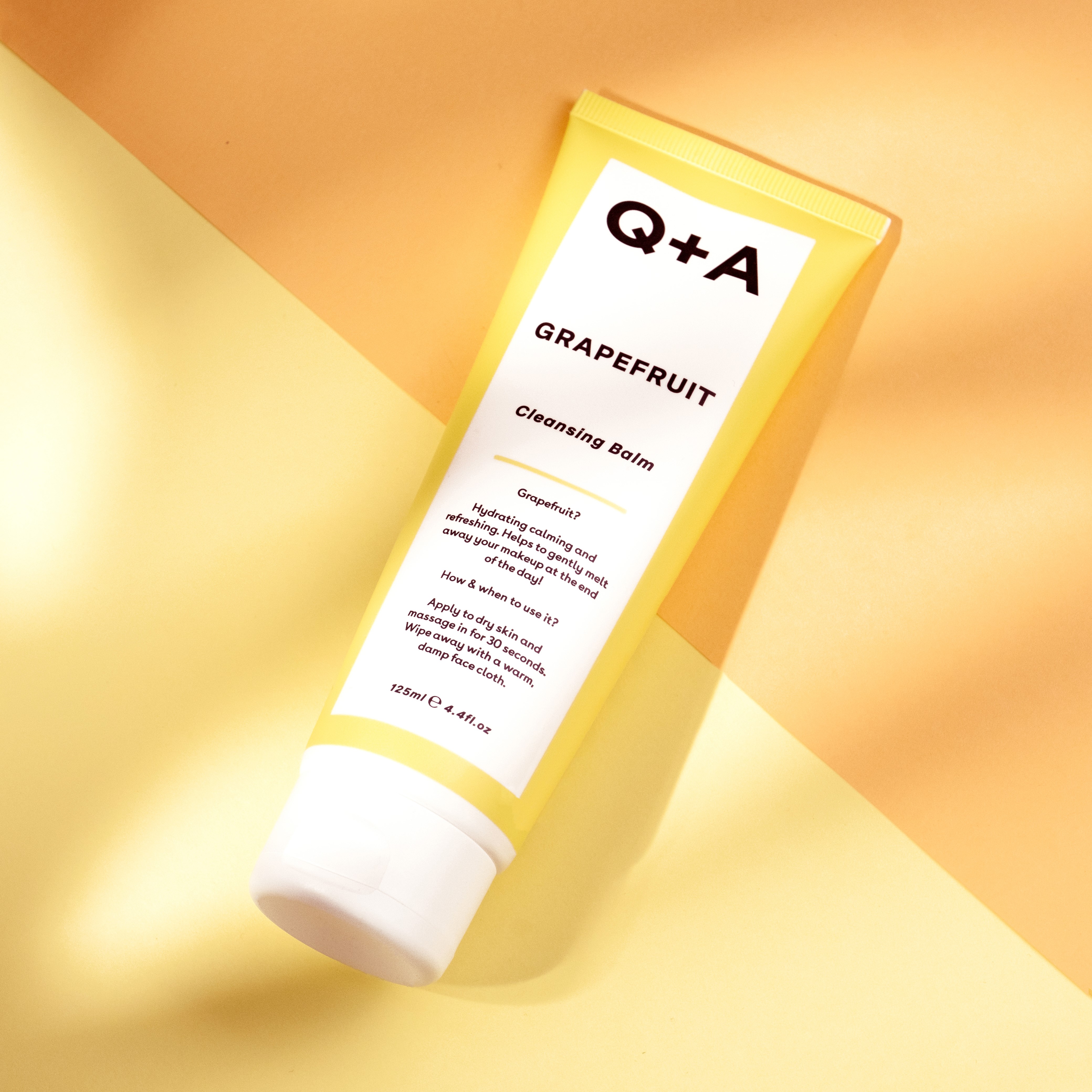 Q+A Grapefruit Cleansing Balm 125ml