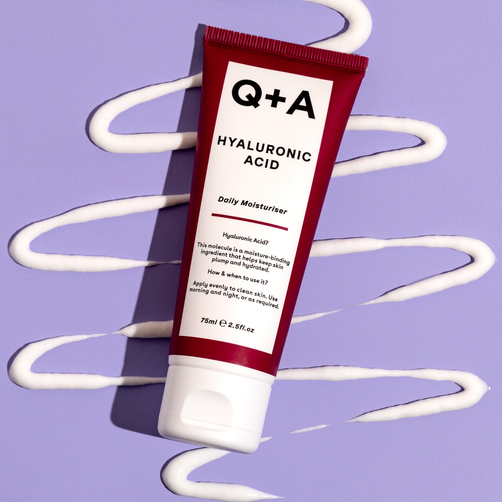 Q+A Hyaluronic Acid Daily Moisturizer Cream 75ml