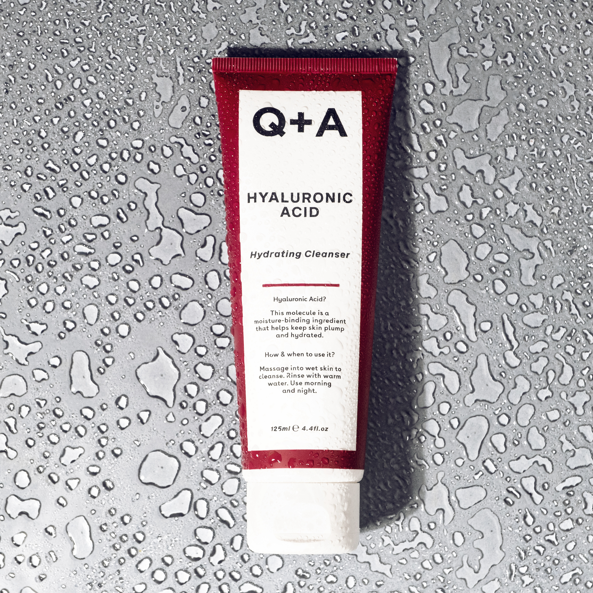 Q+A Hyaluronic Acid Hydrating Cleanser 125ml