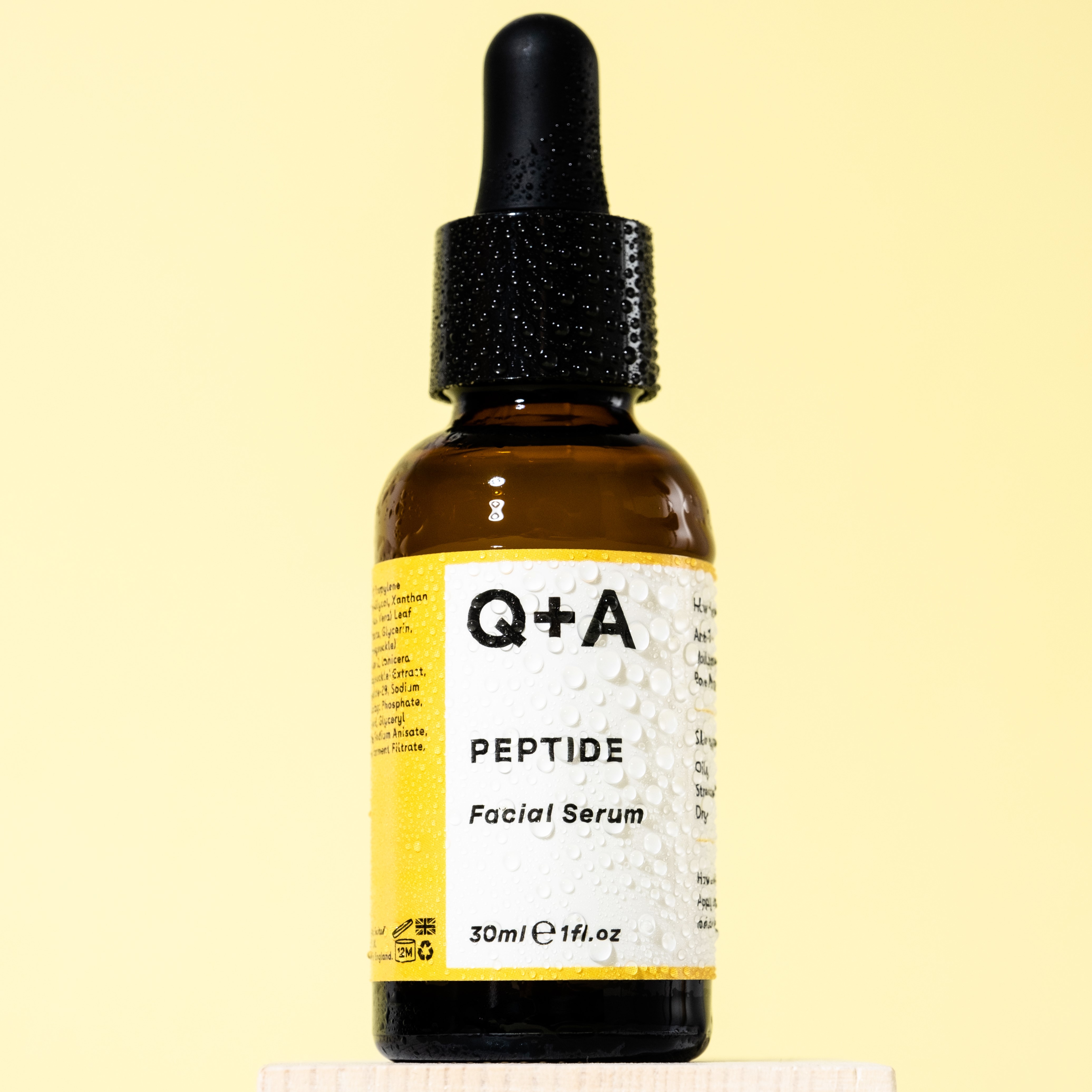 Q+A Peptide Facial Serum 30ml