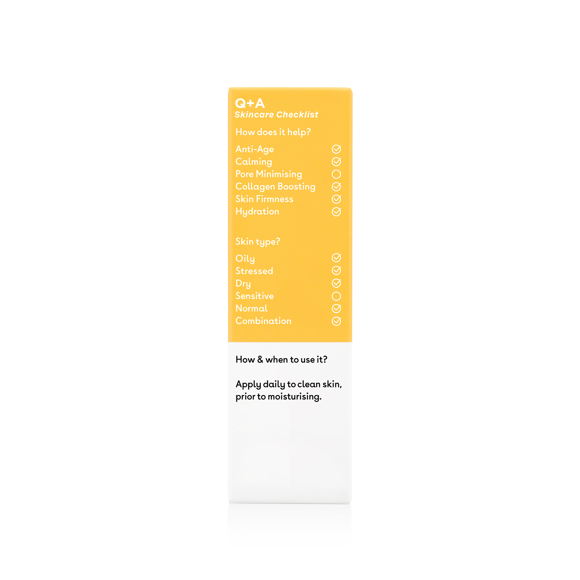 Q+A Peptide Facial Serum 30ml
