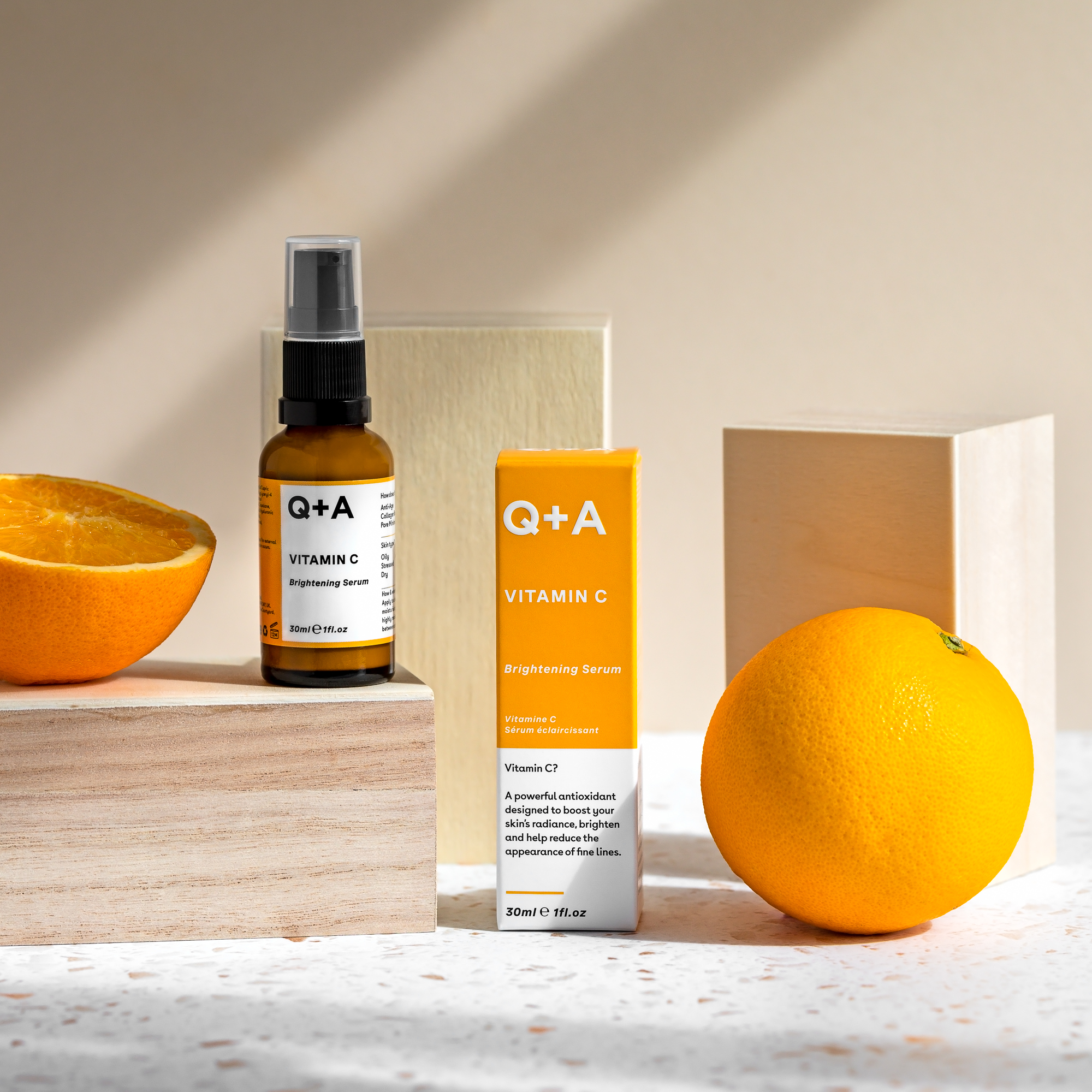 Q+A Vitamin C Brightening Serum 30ml