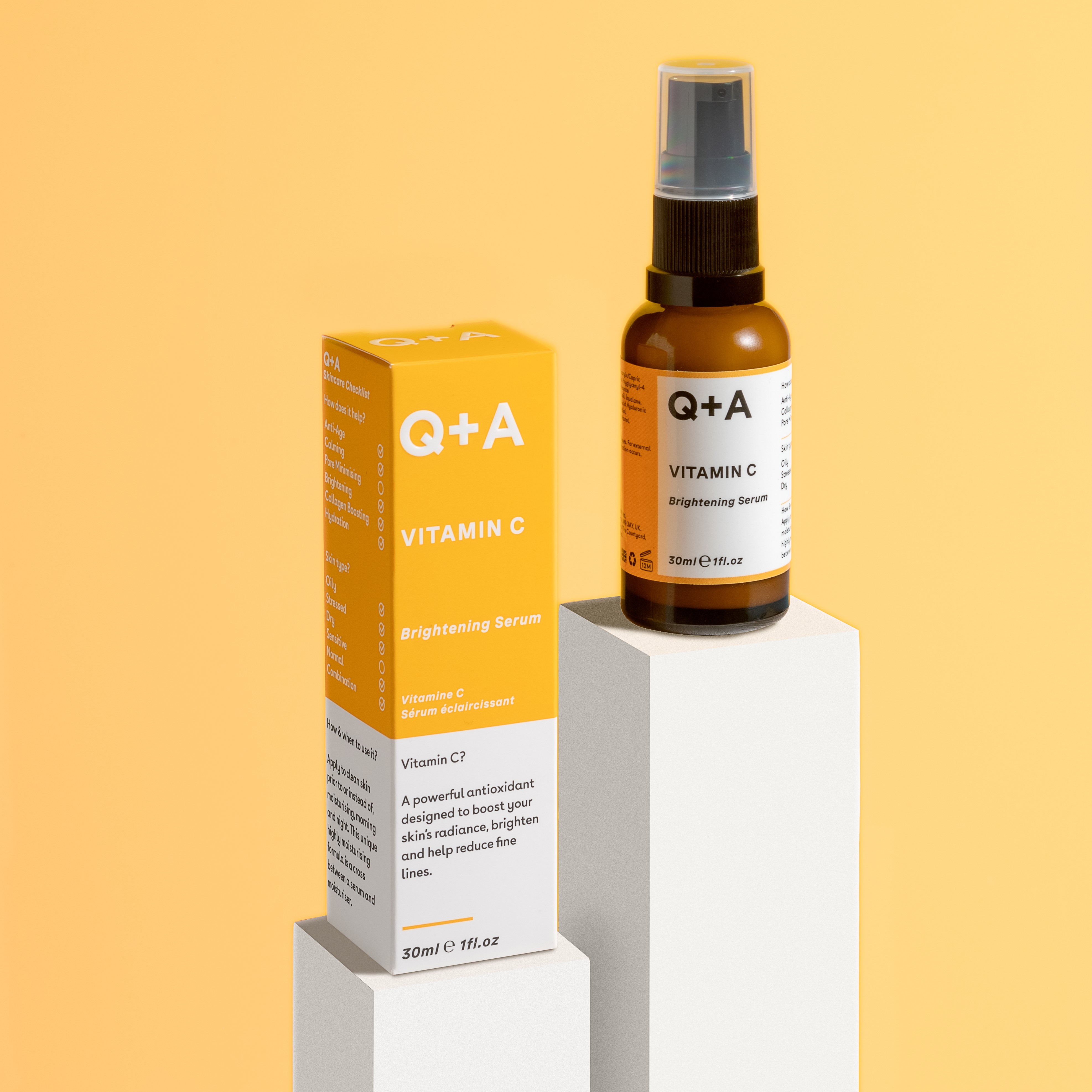 Q+A Vitamin C Brightening Serum 30ml