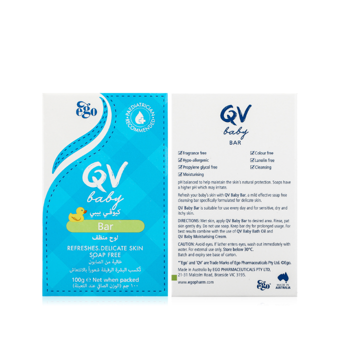 Qv Baby Bar Soap 100gm