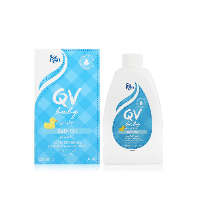 Qv Baby Bath Oil 250ml