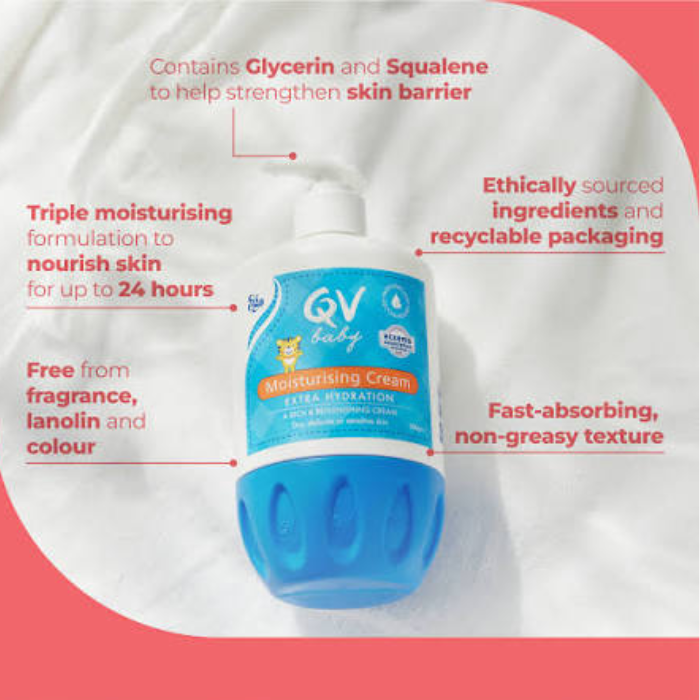 Qv Baby Moisturising Cream 500g Pump