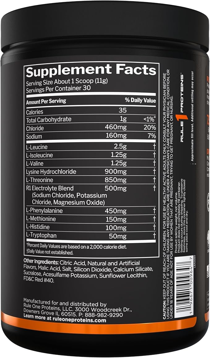 Rule 1 Essential Amino 9 Fruit Punch 315 g