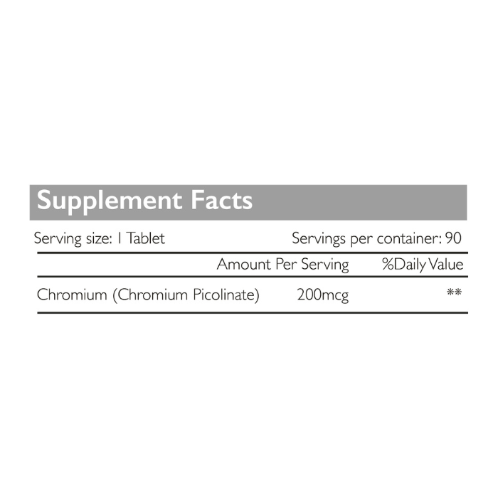 Radiant Platinum Chromium Picolinate 200mcg 90 Caps