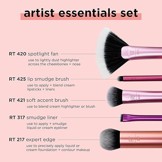 Real Techniques Artist Essential Brush Set