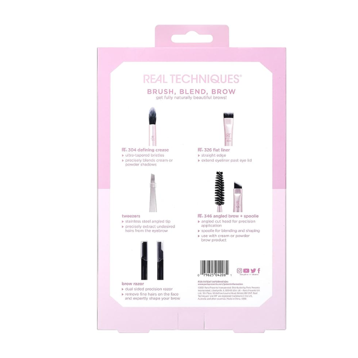 Real Techniques Brush Blend Brow Kit