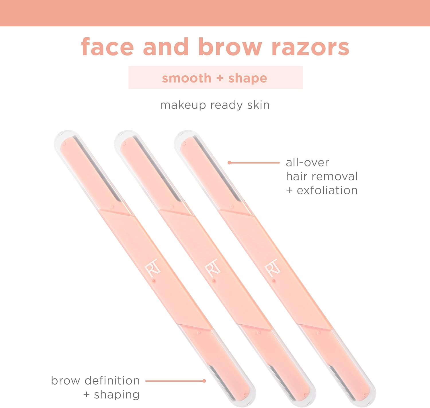 Real Techniques Face & Brow Razors