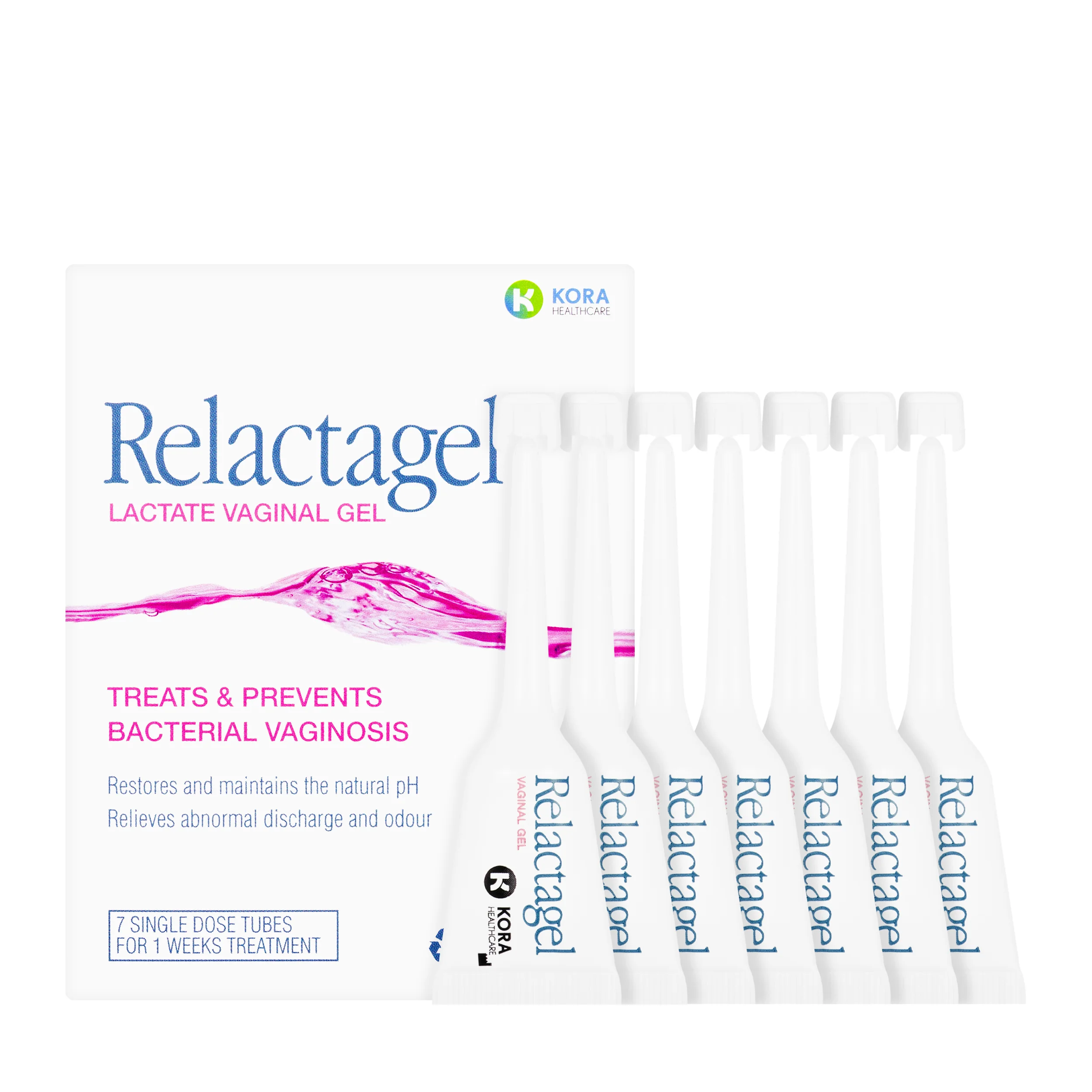 Relactagel Lactate Vaginal Gel Single Dose Tube 5ml 7s
