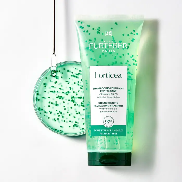 Rene Furterer Forticea Strengthening Shampoo - Energizing Shampoo for Stronger, Thicker, Fuller Hair 200ml