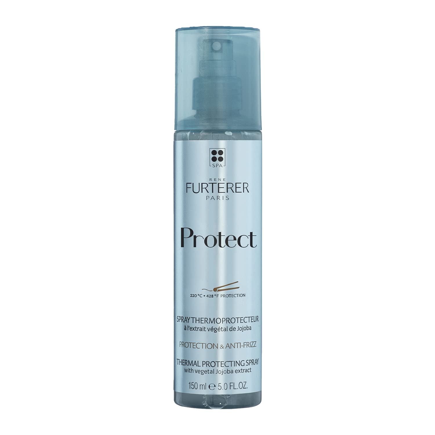 Rene Furterer Style Thermal Protecting Spray, Heat Protection, Anti-Frizz, Lightweight and Silicone-Free - 150ml