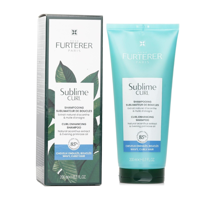 Rene Furterer Sublime Enhancing Shampoo, Nourishing, Sulfate and Silicone-Free Curl Care - 200ml