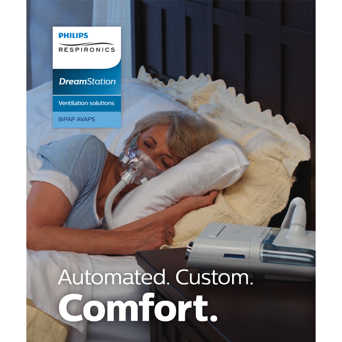 Respironics Dreamstation Bipap Avaps30 Aam W/Humidifier : Inx1130h19