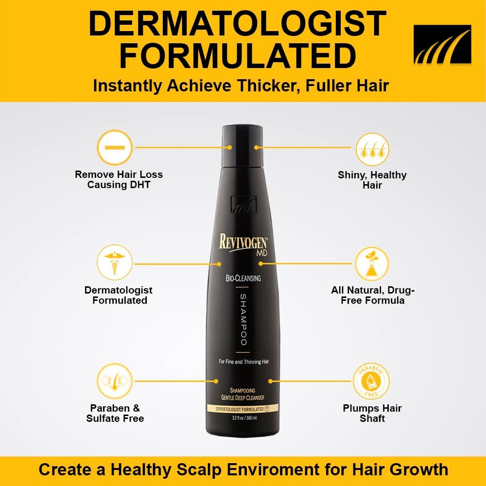 Revivogen Bio Cleansing Shampoo For Fine Hair 360 ml