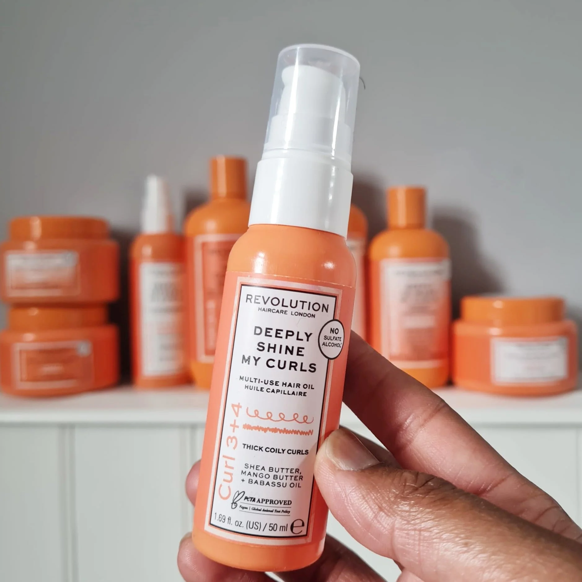 Revolution Haircare Shine My Curls Multi-use Oil 50ml