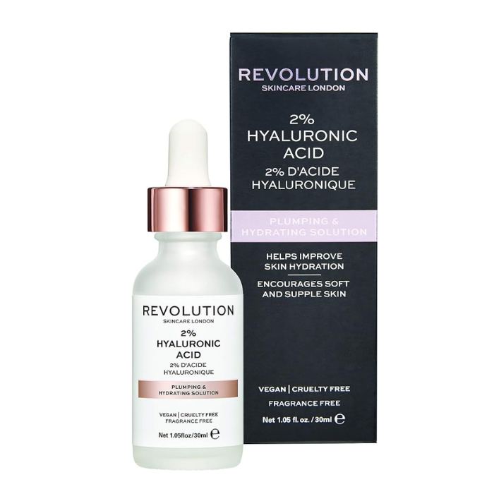 Revolution Skincare Plumping and Hydrating Serum w/ 2% Hyaluronic Acid 30ML