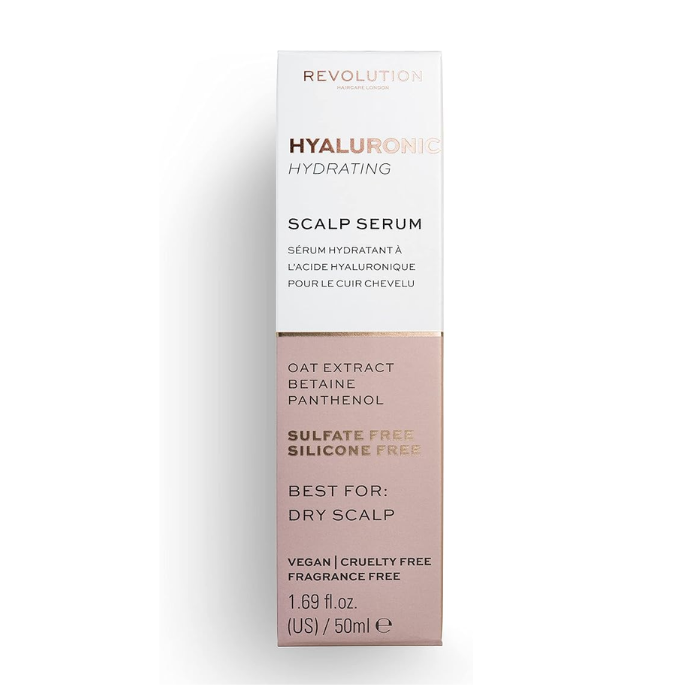 Revolution Haircare Hyaluronic Acid Calming Scalp Serum for Dry Dandruff 50ml
