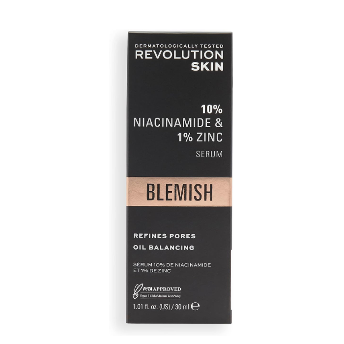 Revolution Skincare Blemish and Pore Refining Serum - 10% Niacinamide + 1% Zinc 30ML