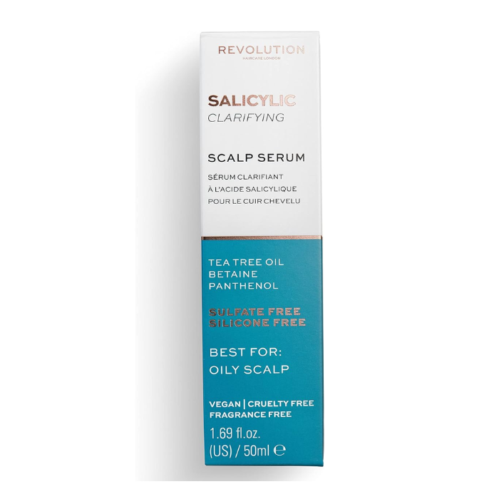 Revolution Haircare Salicylic Acid Purifying Scalp Serum for Oily Dandruff 50ml