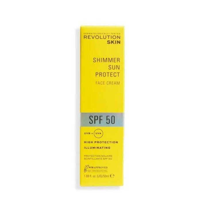 Revolution Skincare SPF50 Dewy Protect Sunscreen Face Cream 50ML