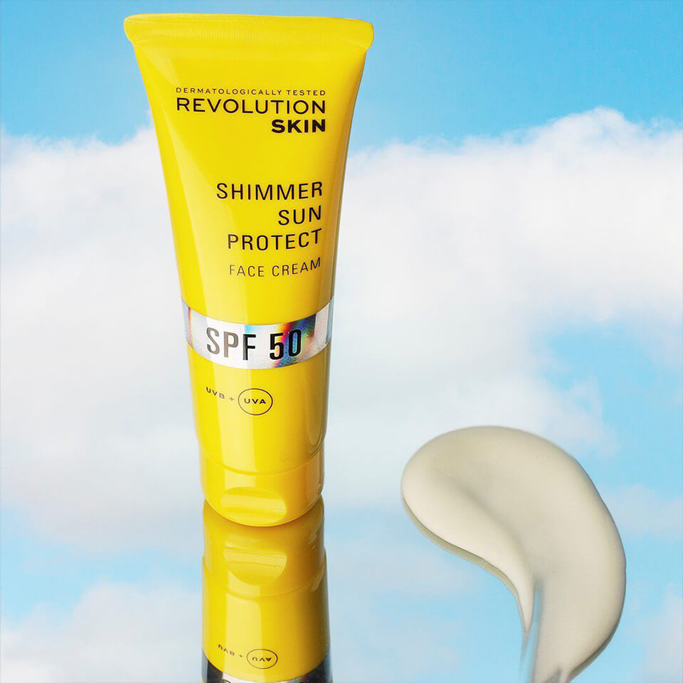 Revolution Skincare SPF50 Dewy Protect Sunscreen Face Cream 50ML