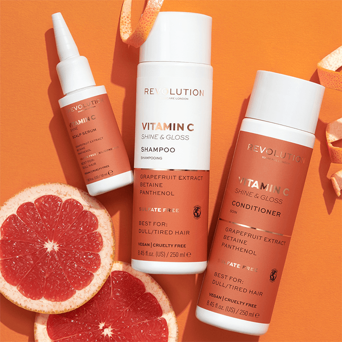 Revolution Haircare Vitamin C Shine Scalp Serum for Dull Hair 50Mml
