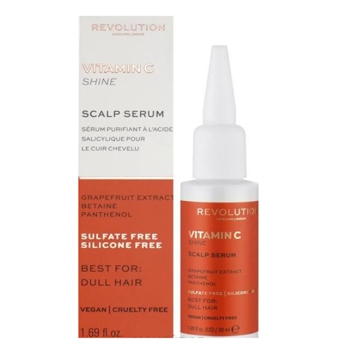 Revolution Haircare Vitamin C Shine Scalp Serum for Dull Hair 50Mml