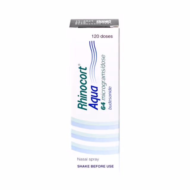 Rhinocort Aqua 64mcg Dose Nasal Spray 120 Dose