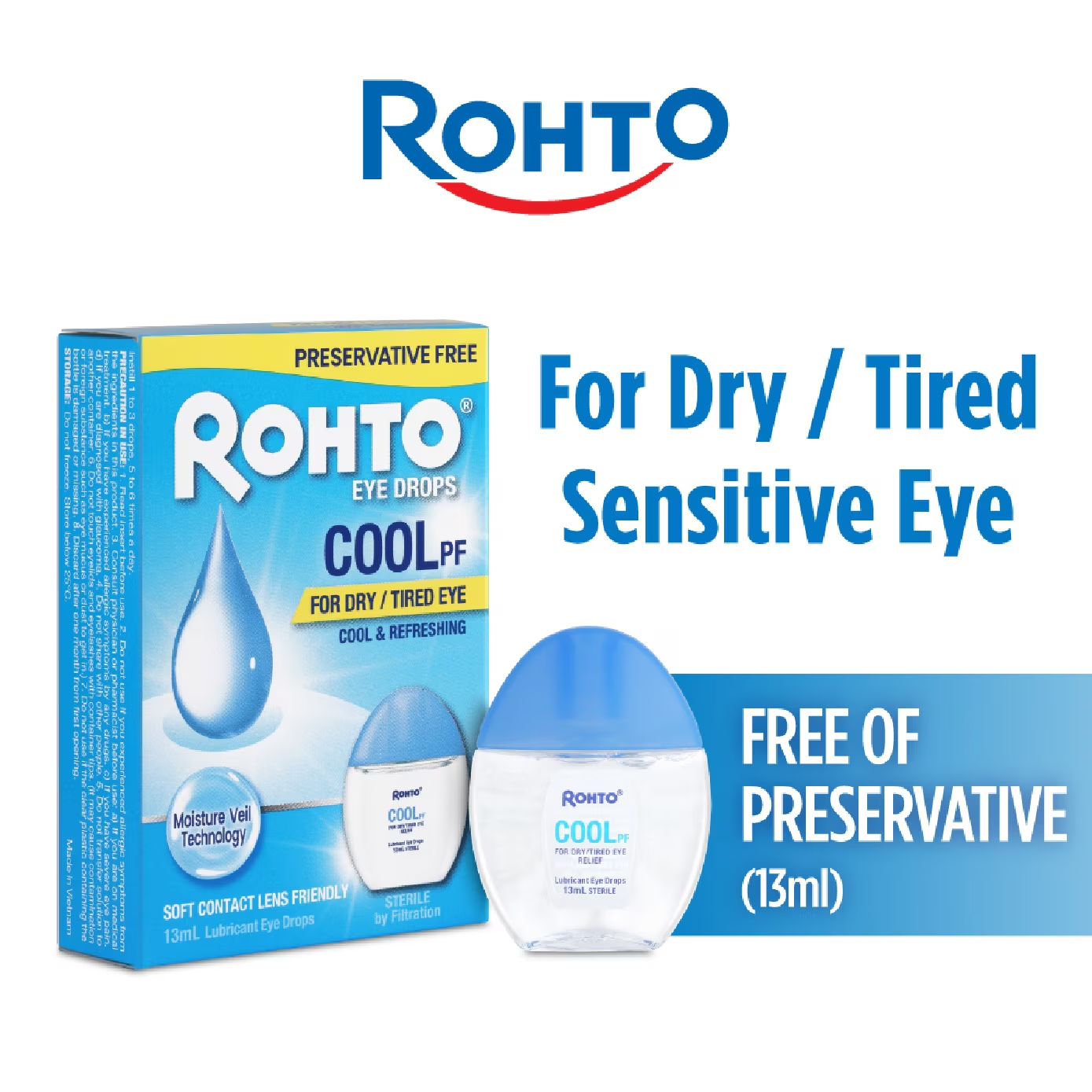 Rohto Cool Eye Drops 13ML