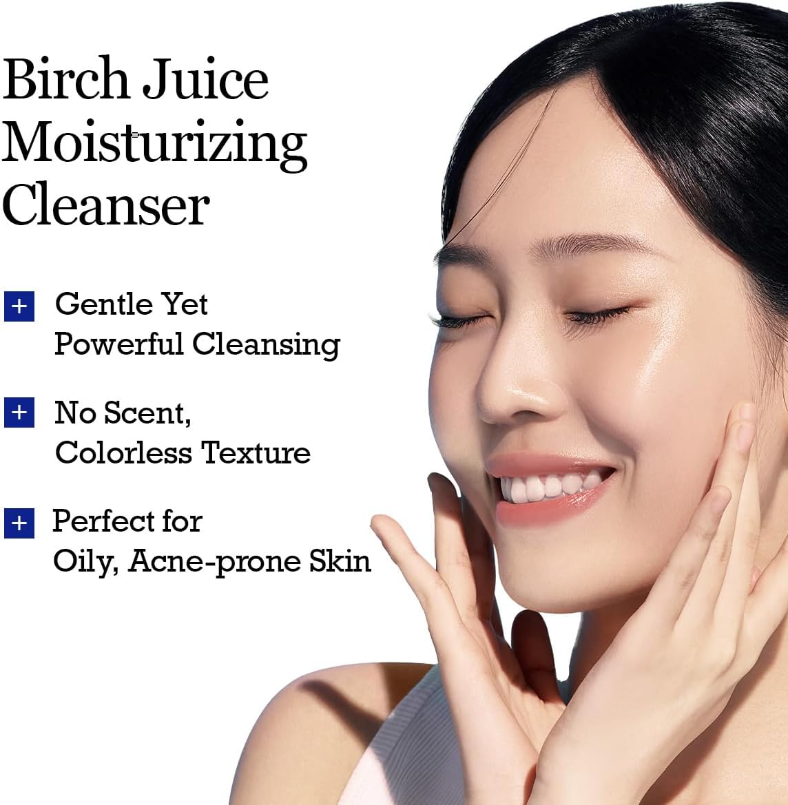 Round Lab Birch Juice Moisturizing Cleanser- Gentle Hydrating Foam Cleanser with Birch Sap for Sensitive Skin 150ml