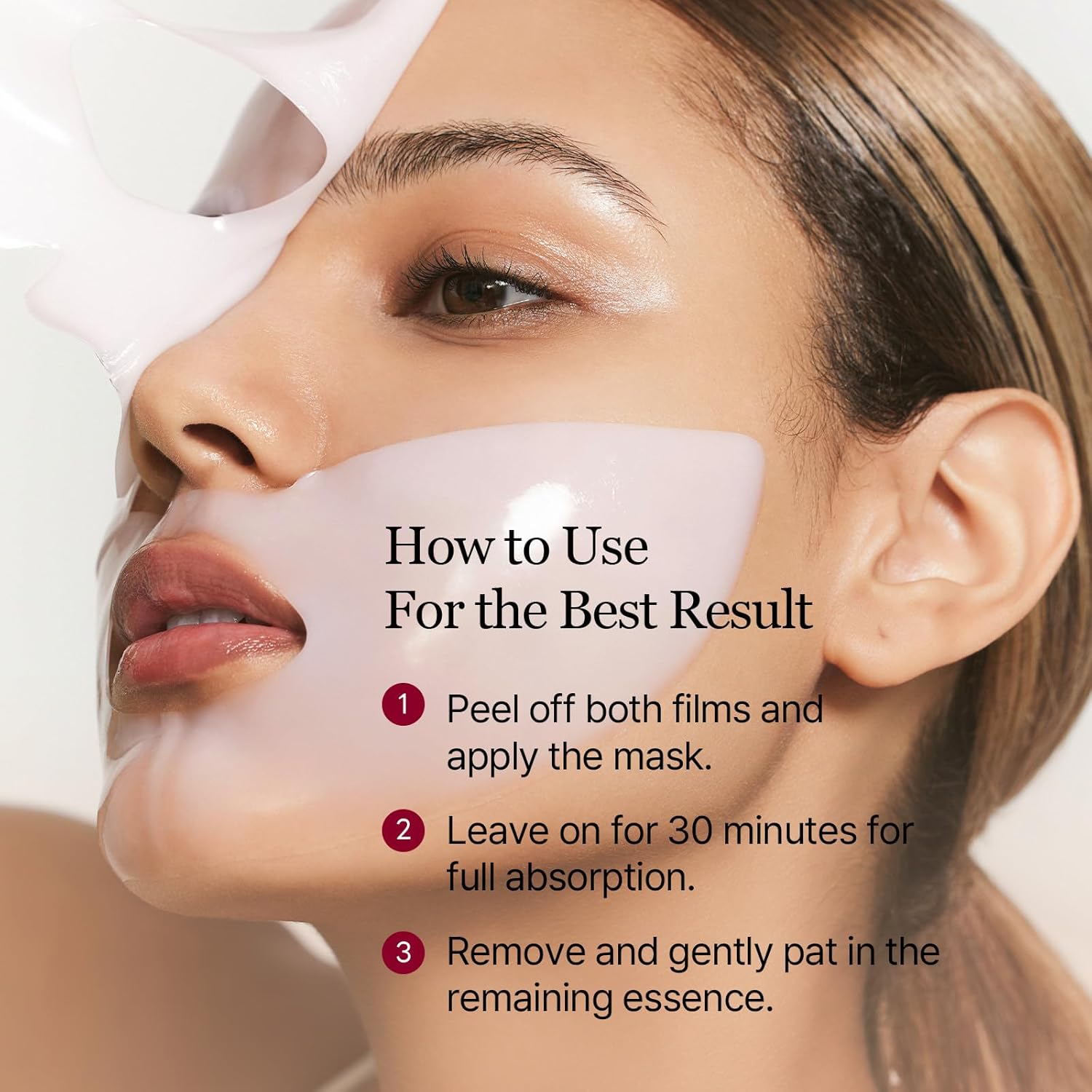 Round Lab Camellia Deep Collagen Firming Gel Mask – Anti-Aging Hydrogel Mask with Collagen & Camellia for Firm, Youthful Skin 4’s