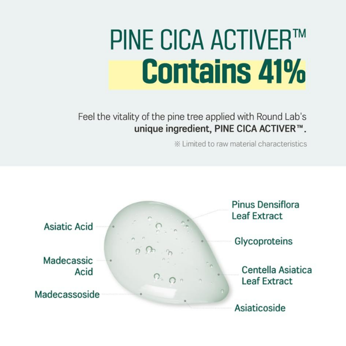 Round Lab Pine Calming Cica Toner - Soothing Korean Toner with Pine Leaf & Centella Asiatica for Sensitive, Redness-Prone Skin 250ml