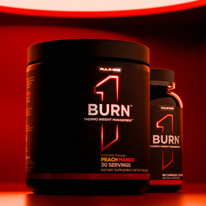 Rule 1 Burn Thermo Peach Mango 30 Servings