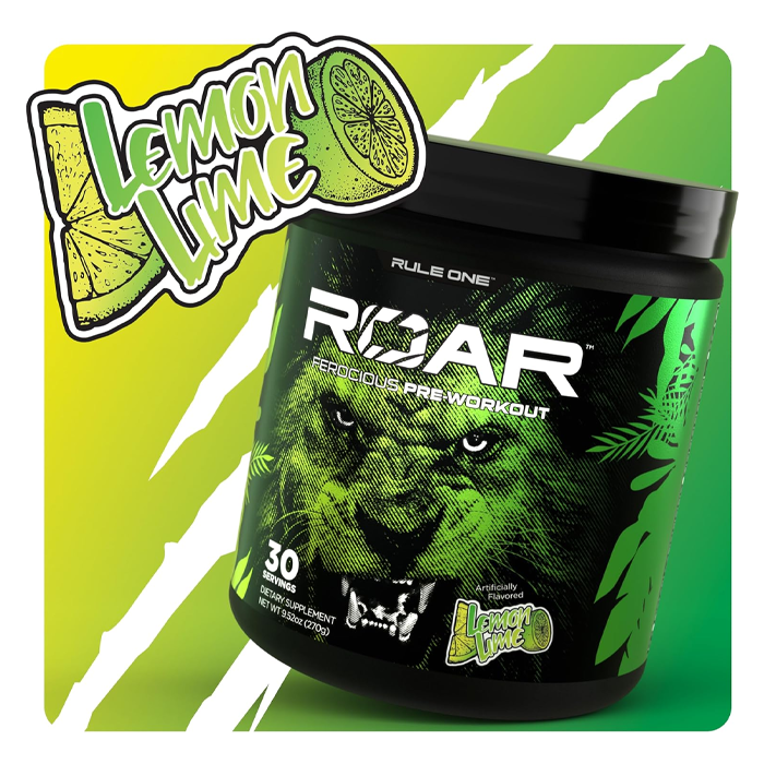 Rule 1 R1 Roar Pre-Workout Lemon Lime 30 Serve