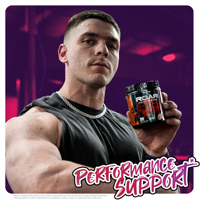 Rule 1 R1 Roar Pre-Workout Wild Grape 30 Serve