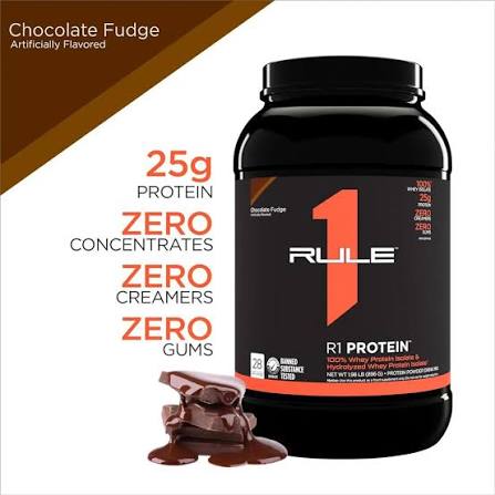 Rule1 Protein 28 Servings Chocolate Fudge 1.98lb
