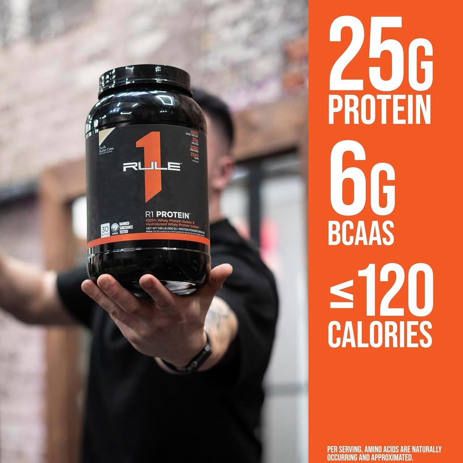 Rule1 Protein 28 Servings Chocolate Fudge 1.98lb