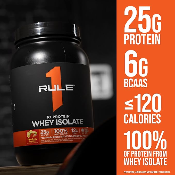 Rule1 Protein 30 Servings Vanilla Creme 1.98 Lb