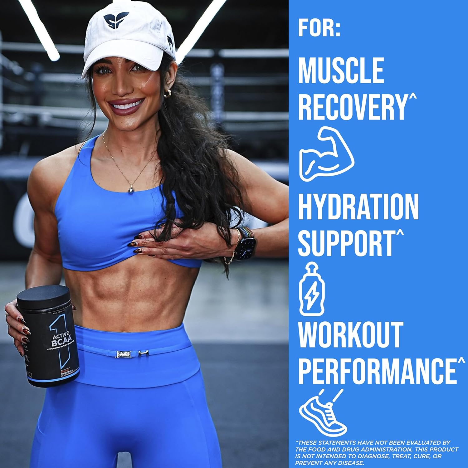 Rule 1 Active BCAA Fruit Punch 30 Servings 405g