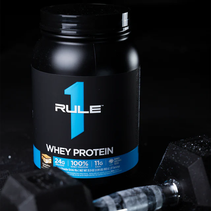 Rule1 Whey Blend 27 Servings Vanilla Ice Cream 1.96lb
