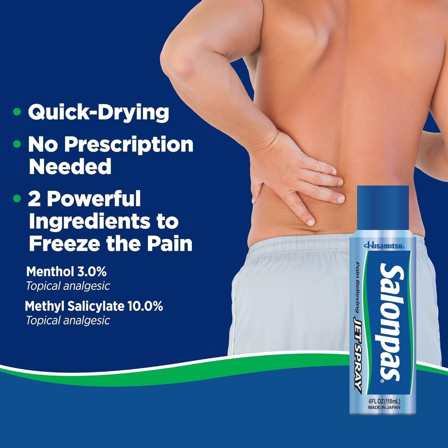 Salonpas Jet Liquid Spray 118ml