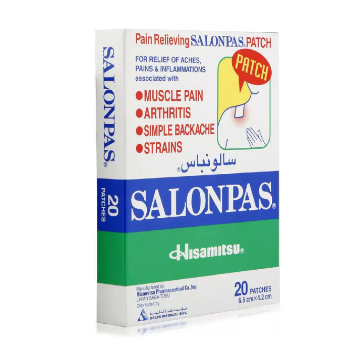 Salonpas Patch 20's-6.5 x 4.2 cm